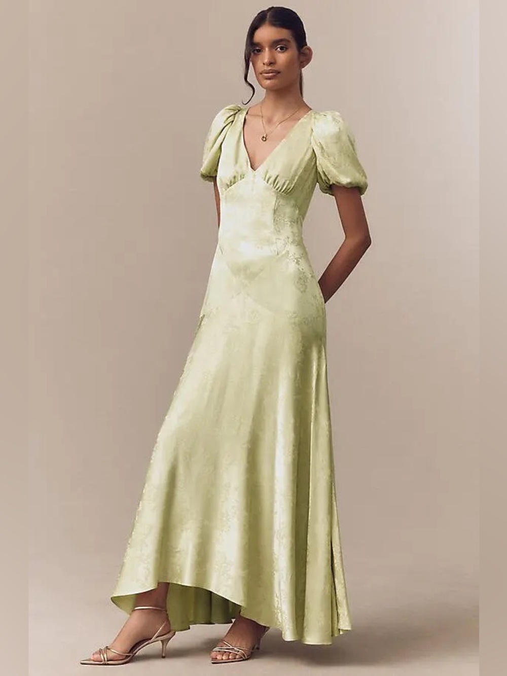 MARE MARE Jacquard Linen Blend Dress